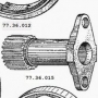 Вилка кардана (77.36.015)