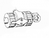 Цилиндр тормозной колесный левый КСК-100 (54-4-4-1-4)